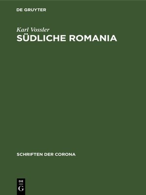 cover image of Südliche Romania